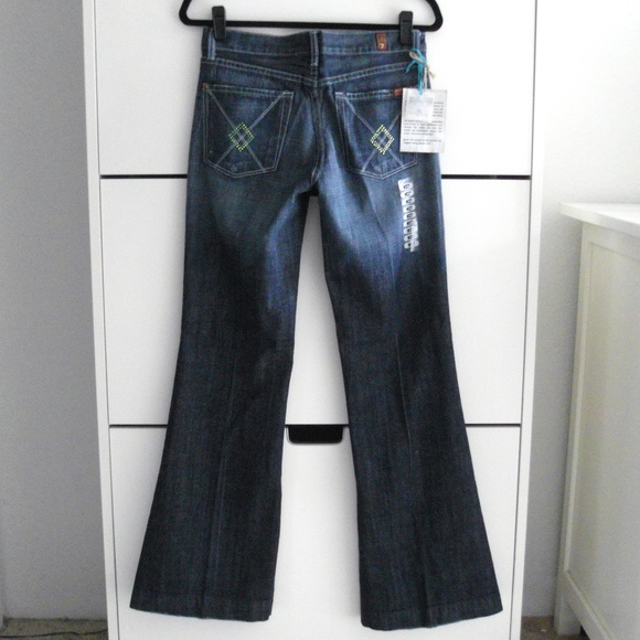 NWT 7 For All Man Kind Dojo Diamond Pocket Jeans - Picture 3 of 5